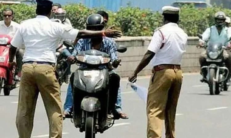 99 ಬಾರಿ ರಸ್ತೆ ಸಂಚಾರ ನಿಯಮ ಉಲ್ಲಂಘಿಸಿದ ಸವಾರ ಕಡೆಗೂ ಸಿಕ್ಕಿಬಿದ್ದ!