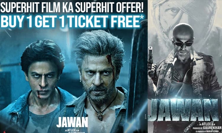 Jawan ತಂಡದಿಂದ ಪ್ರೇಕ್ಷಕರಿಗೆ ʼಬೈ1 ಗೆಟ್‌ 1 ಫ್ರೀʼ ಟಿಕೆಟ್‌ ಆಫರ್ ಘೋಷಿಸಿದ ಶಾರುಖ್‌ ಖಾನ್