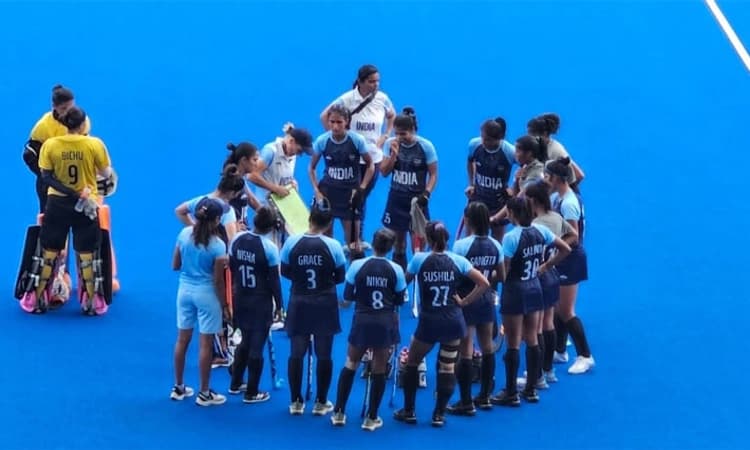 Women’s Hockey : ಸಂಗೀತಾ ಹ್ಯಾಟ್ರಿಕ್‌; ಸಿಂಗಾಪುರ ವಿರುದ್ಧ 13-0 ಗೆಲುವು