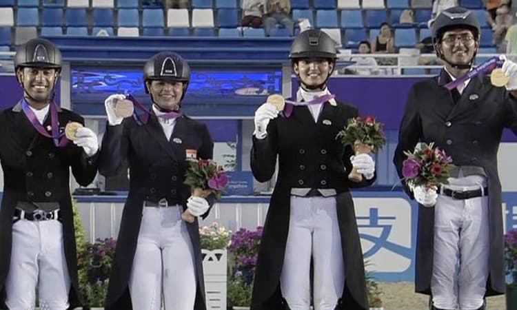 Asian Games: ಕುದುರೆ ಸವಾರಿಯಲ್ಲಿ 41 ವರ್ಷಗಳ ಬಳಿಕ ಚಿನ್ನದ ಪದಕ ಗೆದ್ದ ಭಾರತ