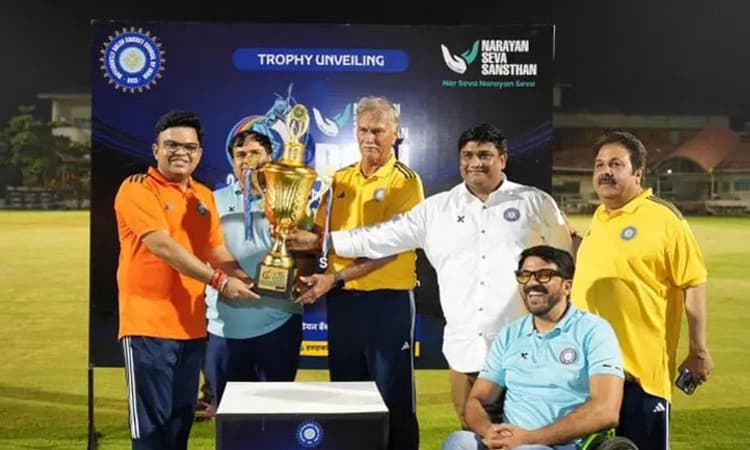 National Physical Disability T20 ಕ್ರಿಕೆಟ್ ಚಾಂಪಿಯನ್‍ಶಿಪ್ 2023 ರ ಟ್ರೋಫಿ ಅನಾವರಣ
