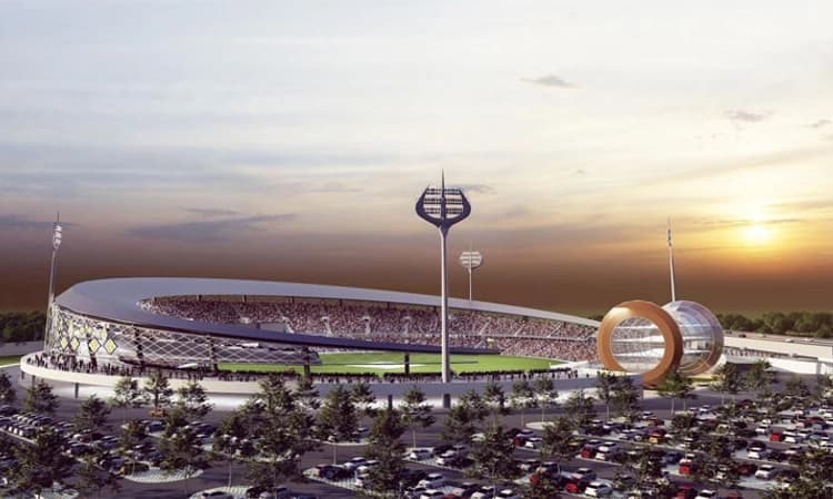 Varanasi New Cricket Stadium: ಶಂಕುಸ್ಥಾಪನೆ ನೆರವೇರಿಸಿದ ಪ್ರಧಾನಿ ಮೋದಿ