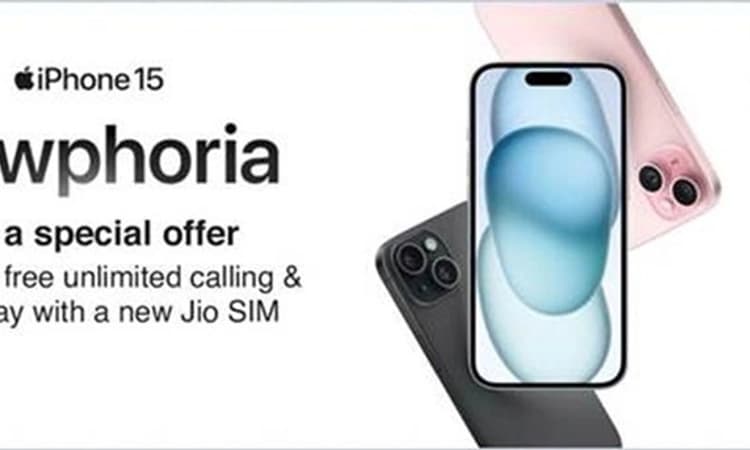 Reliance Jio: ಐಫೋನ್ 15 ಖರೀದಿಸಿದರೆ ಆರು ತಿಂಗಳು ಫ್ರೀ ಪ್ಲಾನ್