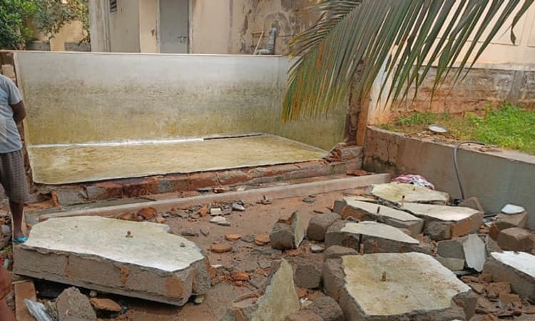 Ramanagar; ವಸತಿ ಶಾಲೆಯಲ್ಲಿ ನೀರಿನ ಸಂಪು ಕುಸಿದು ಬಾಲಕ ಸಾವು