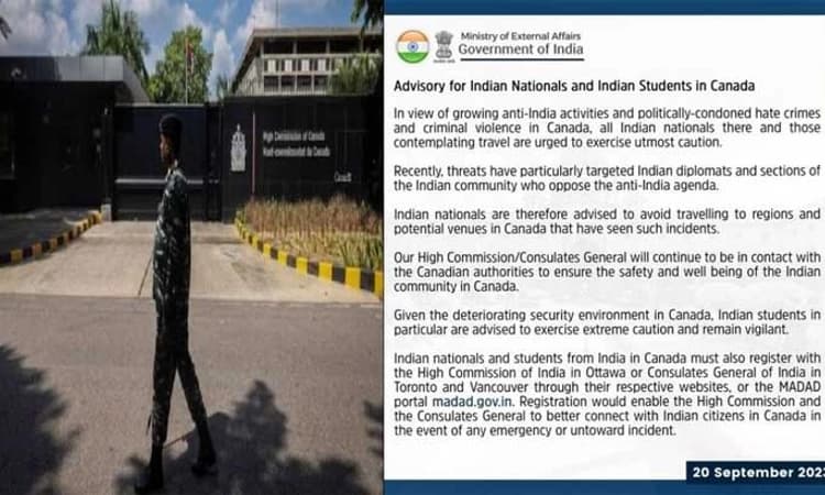 Canada: ಕೆನಡಾದಲ್ಲಿರುವ ಭಾರತೀಯ ಪ್ರಜೆಗಳು, ವಿದ್ಯಾರ್ಥಿಗಳಿಗೆ ಭಾರತದ Advisory ಜಾರಿ