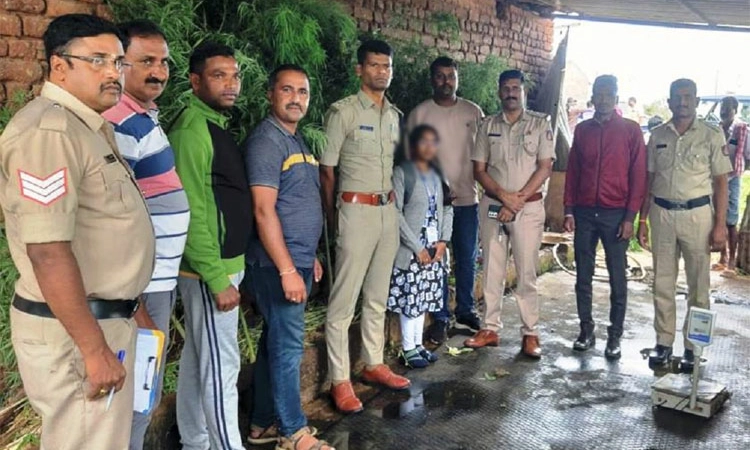 Hunsur ಜಮೀನಿನಲ್ಲಿ ಗಾಂಜಾ ಬೆಳೆದಿದ್ದ ಆರೋಪಿ ಬಂಧನ