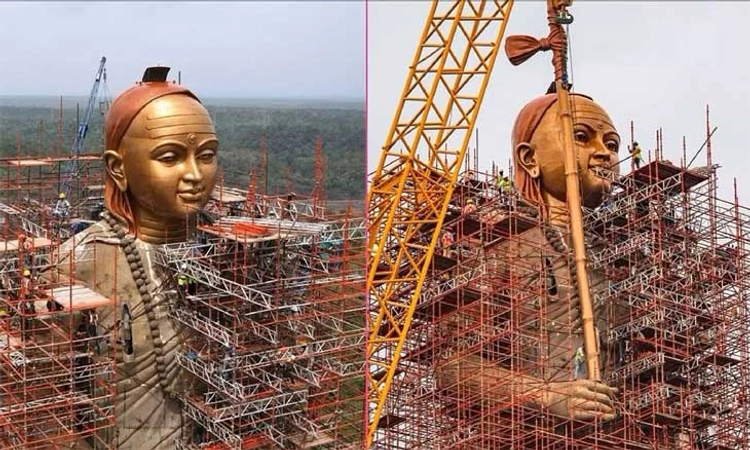 Statue: ಸೆ.18ರಂದು ಓಂಕಾರೇಶ್ವರದಲ್ಲಿ 108 ಅಡಿ ಎತ್ತರದ ಆದಿ ಶಂಕರಾಚಾರ್ಯ ಪ್ರತಿಮೆ ಅನಾವರಣ