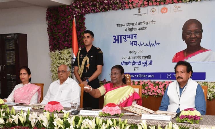 Ayushman Bhava: “ಆಯುಷ್ಮಾನ್‌ ಭವ”ಕ್ಕೆ ರಾಷ್ಟ್ರಪತಿ ಚಾಲನೆ