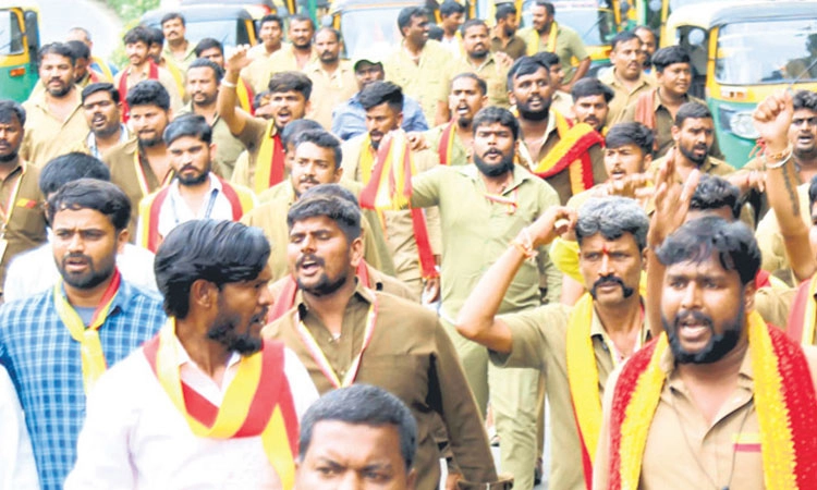 Bengaluru Bandh: ಬೆಂಗಳೂರು ಬಂದ್‌: ಬೆಳಗ್ಗೆ ಸ್ತಬ್ಧ, ಸಂಜೆ ಶಬ್ಧ!