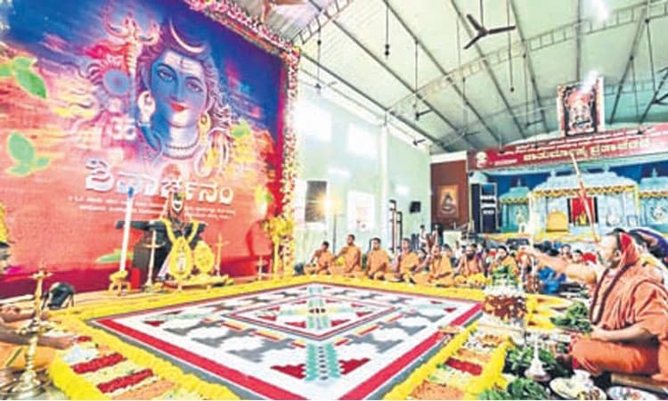 ಆನೆಗುಂದಿ: ಶಿವಾರ್ಚನಂ ಧಾರ್ಮಿಕ ಕಾರ್ಯಕ್ರಮ ಸಂಪನ್ನ