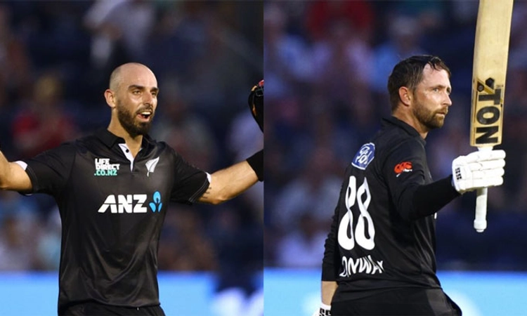 ODI ; ಕಾನ್ವೇ, ಮಿಚೆಲ್‌ ಸೆಂಚುರಿ ನ್ಯೂಜಿಲ್ಯಾಂಡ್‌ ಪ್ರಚಂಡ ಚೇಸಿಂಗ್‌