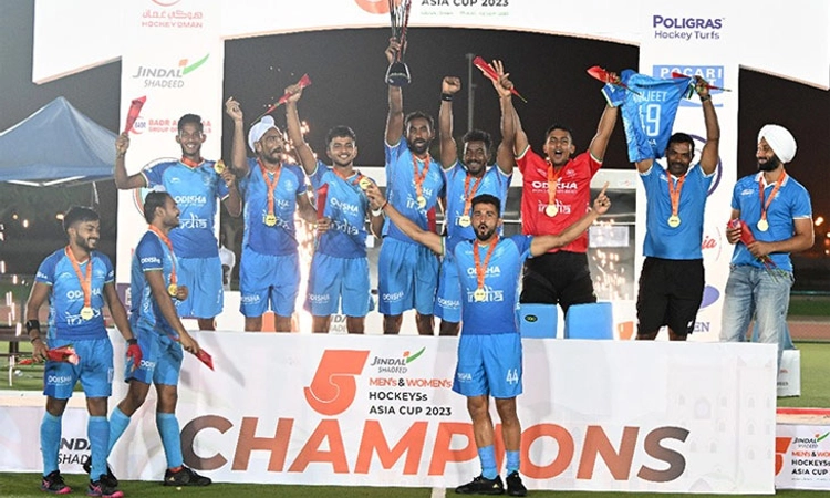 Hockey 5s Asia Cup; ಪಾಕಿಸ್ಥಾನಕ್ಕೆ ಶೂಟೌಟ್‌ನಲ್ಲಿ ಸೋಲು: ಭಾರತ  ಚಾಂಪಿಯನ್‌