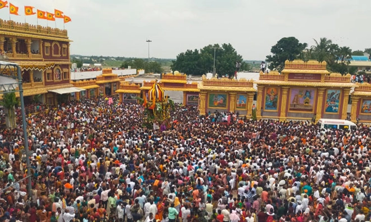 Raghavendra Mutt; ಮಂತ್ರಾಲಯದಲ್ಲಿ ರಾಯರ ಮಹಾರಥೋತ್ಸವ