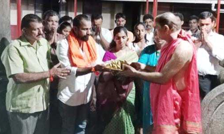 Kukke Subrahmanya Temple: ಕುಕ್ಕೆಗೆ ಇಸ್ರೋ ಡೈರೆಕ್ಟರ್‌ ಸಂಧ್ಯಾ ಶರ್ಮ ಭೇಟಿ