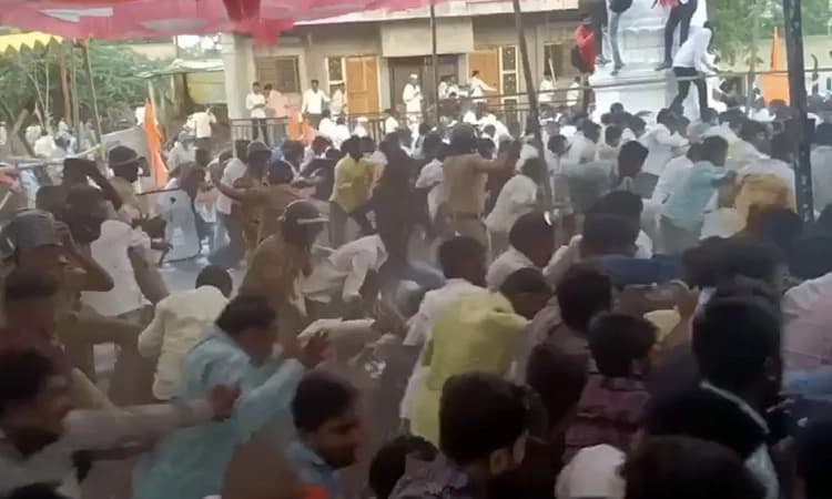 Maharastra: ಹಿಂಸಾಚಾರಕ್ಕೆ ತಿರುಗಿದ ಮರಾಠ ಮೀಸಲಾತಿ ಆಂದೋಲನ: ಪೊಲೀಸರು ಸೇರಿ ಹಲವರಿಗೆ ಗಾಯ