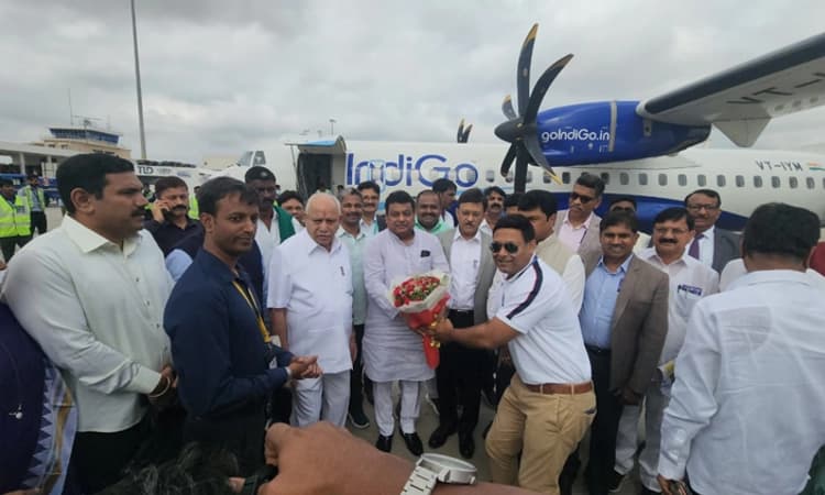 Flight Service: ಬೆಂಗಳೂರು- ಶಿವಮೊಗ್ಗ ನಾಗರಿಕ ವಿಮಾನಯಾನ ಸೇವೆಗೆ ಚಾಲನೆ