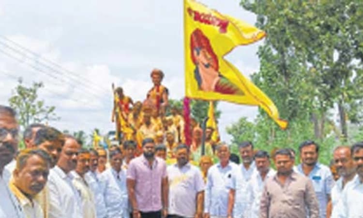 Belgaum: ಸಂಗೊಳ್ಳಿ ರಾಯಣ್ಣ ಪ್ರತಿಮೆ ಲೋಕಾರ್ಪಣೆ