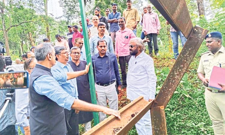 Eshwar khandre: ಕಾಡಾನೆ ಹಾವಳಿ ನಿಯಂತ್ರಣಕ್ಕೆ ಶಾಶ್ವತ ಕ್ರಮ: ಈಶ್ವರ ಖಂಡ್ರೆ