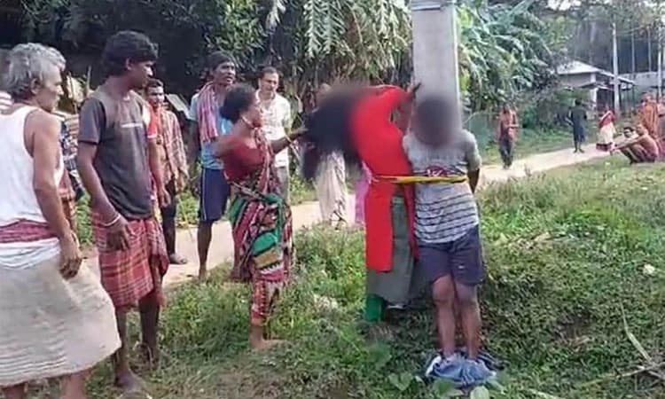 Tripura: 20 ವರ್ಷದ ಯುವತಿ ಜೊತೆ 2 ಮಕ್ಕಳ ತಂದೆ ಅಕ್ರಮ ಸಂಬಂಧ; ಕಂಬಕ್ಕೆ ಕಟ್ಟಿ ಥಳಿಸಿದ ಜನ