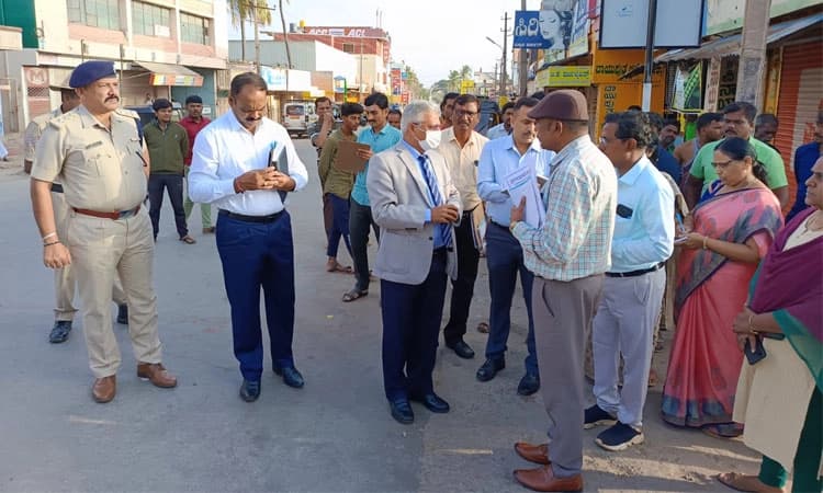 Chitradurga: ಲೋಕಾಯುಕ್ತ ನ್ಯಾಯಮೂರ್ತಿ ಬಿ.ಎಸ್.ಪಾಟೀಲ್ ಸಿಟಿ ರೌಂಡ್ಸ್