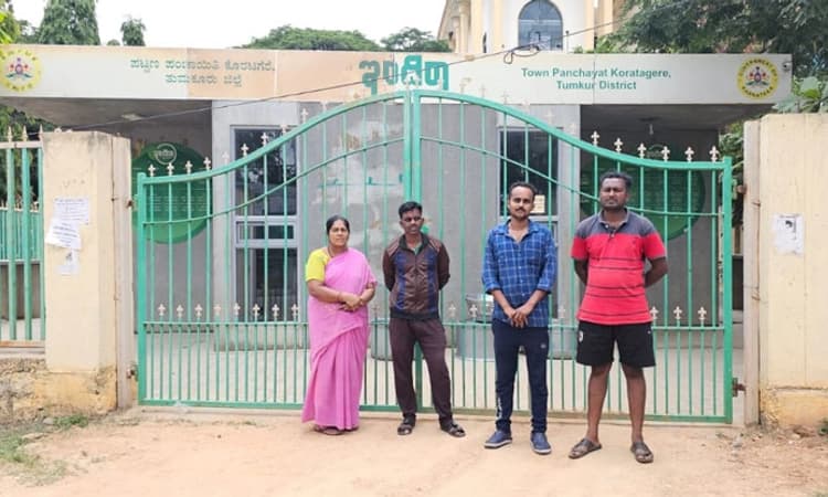 Koratagere: ಸಂಬಳ ನೀಡಿಲ್ಲವೆಂದು ಇಂದಿರಾ ಕ್ಯಾಂಟೀನ್ ಗೆ ಬೀಗ ಜಡಿದ ಸಿಬಂದಿ!
