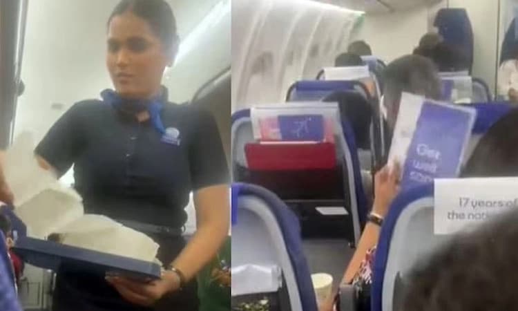 ವಿಮಾನದಲ್ಲಿ ಎಸಿಯಿಲ್ಲದೆ ಪರದಾಡಿದ ಪ್ರಯಾಣಿಕರು: ಬೆವರು ಒರೆಸಲು ಟಿಶ್ಯೂ ಕೊಟ್ಟ ಗಗನಸಖಿ