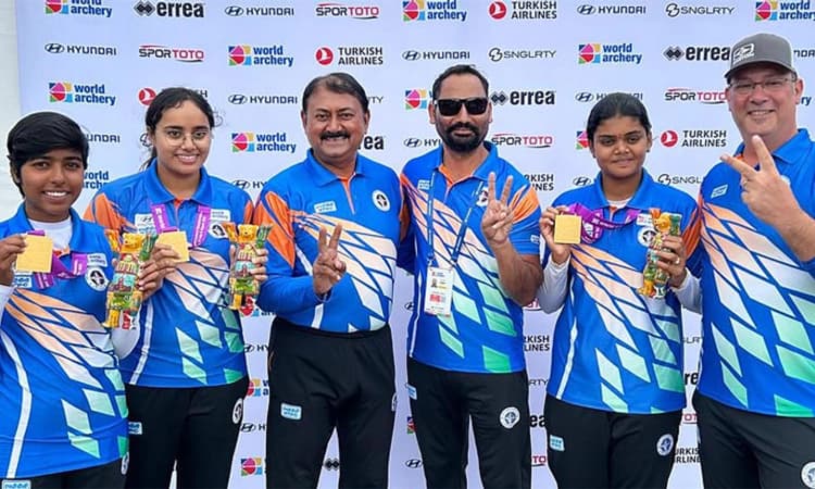 ವಿಶ್ವ ಆರ್ಚರಿ ಚಾಂಪಿಯನ್‌ಶಿಪ್‌ ವನಿತೆಯರ ಮೊದಲ ಸ್ವರ್ಣ ಸಂಭ್ರಮ