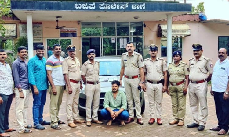 Bajpe: ನಂಬರ್ ಪ್ಲೇಟ್ ಇಲ್ಲದ ಕಾರಿನಲ್ಲಿ ಮಾದಕ ವಸ್ತು ಸಾಗಾಟ… ಓರ್ವನ ಬಂಧನ, ಸೊತ್ತು ವಶ