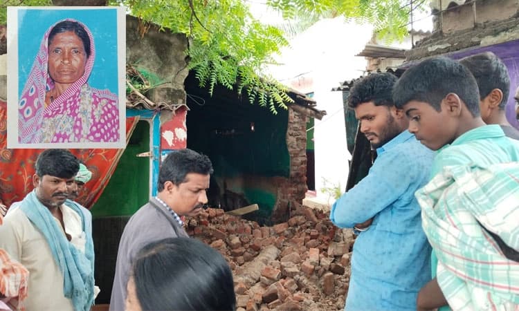 Hosapete: ಮನೆ ಗೋಡೆ ಕುಸಿದು ಬಿದ್ದು ವೃದ್ದೆ ಸಾವು