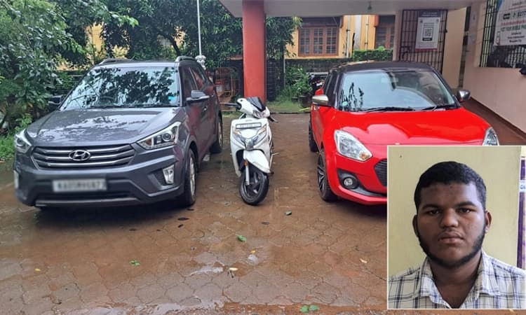 Surathkal: ಎರಡು ಕಾರು , ಮೊಬೈಲ್‌ ಕದ್ದ ಆರೋಪಿಯ ಬಂಧನ