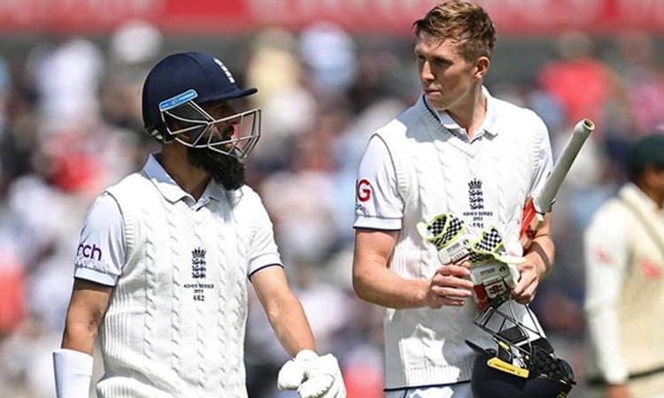 ಆ್ಯಶಸ್‌ ಟೆಸ್ಟ್‌: ಜಾಕ್‌ ಕ್ರಾಲಿ ಅಜೇಯ ಶತಕ; ಇಂಗ್ಲೆಂಡ್‌ ದಿಟ್ಟ ಉತ್ತರ