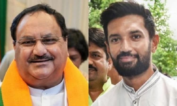 NDA ಸಭೆಗೆ ಬನ್ನಿ; ಚಿರಾಗ್ ಪಾಸ್ವಾನ್ ರಿಗೆ ಪತ್ರ ಬರೆದ ನಡ್ಡಾ