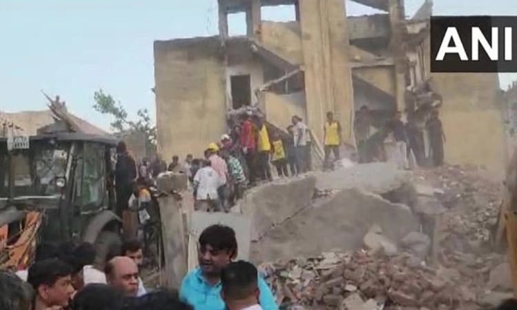 Jamnagar ಕಟ್ಟಡ ಕುಸಿದು ಮಗು ಸೇರಿದಂತೆ 4 ಮಂದಿ ಮೃತ್ಯು