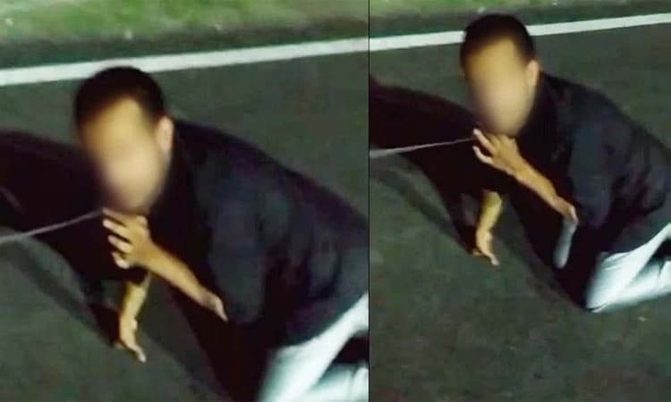 ಹಿಂದೂ ವ್ಯಕ್ತಿಯನ್ನು ನಾಯಿಯಂತೆ ಕೂರಿಸಿ ಬೊಗಳಲು ಹೇಳಿದ್ದ ಮುಸ್ಲಿಂ ಆರೋಪಿಗಳ ಮನೆ ಧ್ವಂಸ !