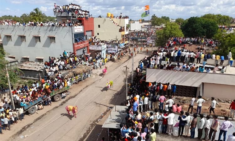Vijayapura: ಕರಿ ಓಟದ ಹೋರಿ ಇರಿತ; 8 ಜನರಿಗೆ ಗಾಯ