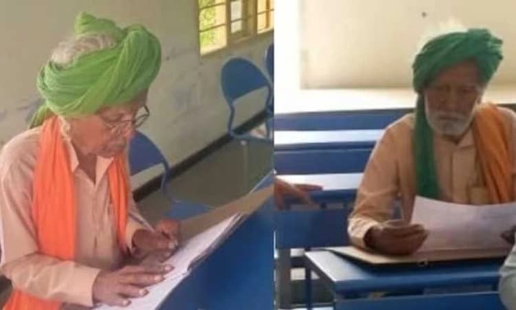 Vijayapura; 5ನೇ ಸ್ನಾತಕೋತ್ತರ ಪರೀಕ್ಷೆ ಬರೆಯುತ್ತಿರುವ 81ರ ವೃದ್ಧ