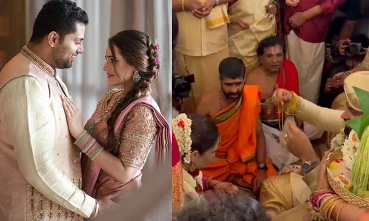 ದಾಂಪತ್ಯಕ್ಕೆ ಕಾಲಿಟ್ಟ ಅಂಬಿ ಪುತ್ರ ಅಭಿಷೇಕ್:‌ ರಜಿನಿಕಾಂತ್‌ ಸೇರಿ ಹಲವು ಗಣ್ಯರು ಭಾಗಿ