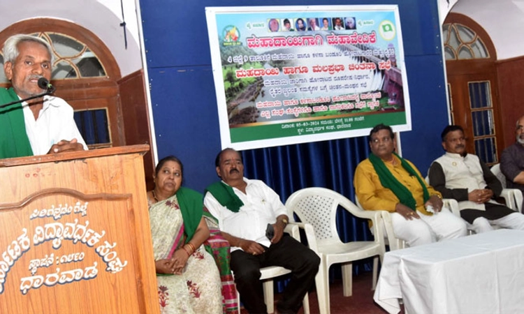 Dharwad; ಮಹಾದಾಯಿ ವಿವಾದ ಬಗೆಹರಿಸದಿದ್ದರೆ ಹು-ಧಾ ನೀರು ಬಂದ್; ಹೋರಾಟಗಾರರ ಎಚ್ಚರಿಕೆ