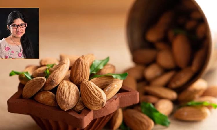 ದಿನಕ್ಕೆ ಹಿಡಿಯಷ್ಟು ಬಾದಾಮಿ ತಿನ್ನಿ, ಆರೋಗ್ಯ ಕಾಪಾಡಿಕೊಳ್ಳಿ: ಡಾ.ಮಧುಮಿತ ಕೃಷ್ಣನ್ ಸಲಹೆ