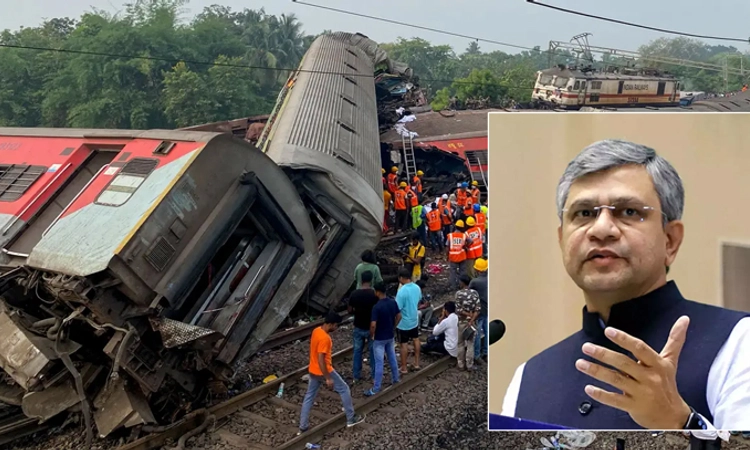 ಚಾಲಕ ಮೊಬೈಲ್‌ನಲ್ಲಿ ಕ್ರಿಕಟ್‌ ವೀಕ್ಷಿಸಿದ್ದೇ ರೈಲು ಅಪಘಾತಕ್ಕೆ ಕಾರಣ: ಅಶ್ವಿ‌ನಿ ವೈಷ್ಣವ್‌