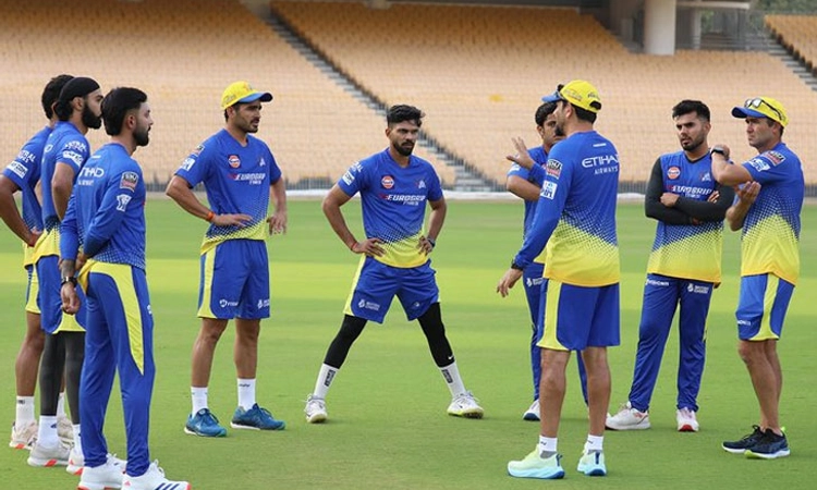 IPL ಅಭ್ಯಾಸ ಆರಂಭಿಸಿದ ಹಾಲಿ ಚಾಂಪಿಯನ್‌ ಚೆನ್ನೈ ಸೂಪರ್‌ ಕಿಂಗ್ಸ್‌