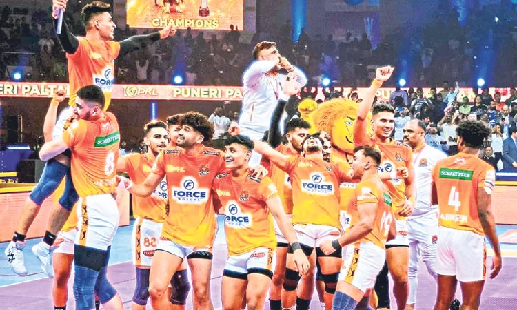 Pro Kabaddi ಫೈನಲ್‌; ಹರಿಯಾಣ ವಿರುದ್ಧ ಪುನೇರಿ ಜಯಭೇರಿ: ಮೊದಲ ಕಿರೀಟ