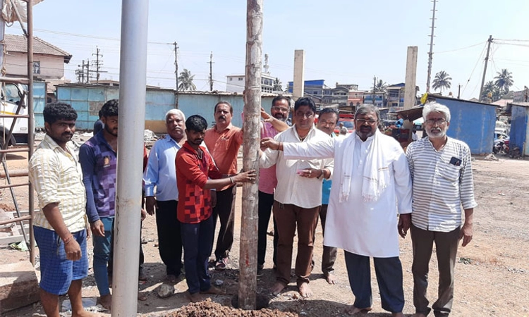 Sirsi ಜಾತ್ರೆ; ಚಪ್ಪರದ ಪ್ರವೇಶದ್ವಾರ, ಅಲಂಕಾರ ಕಾರ್ಯಕ್ಕೆ ಚಾಲನೆ
