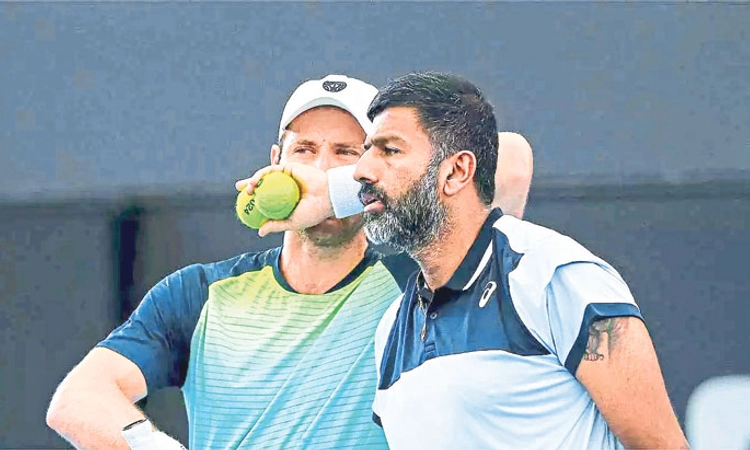 Dubai Tennis Championship: ಬೋಪಣ್ಣ, ಭಾಂಬ್ರಿ ಮುನ್ನಡೆ