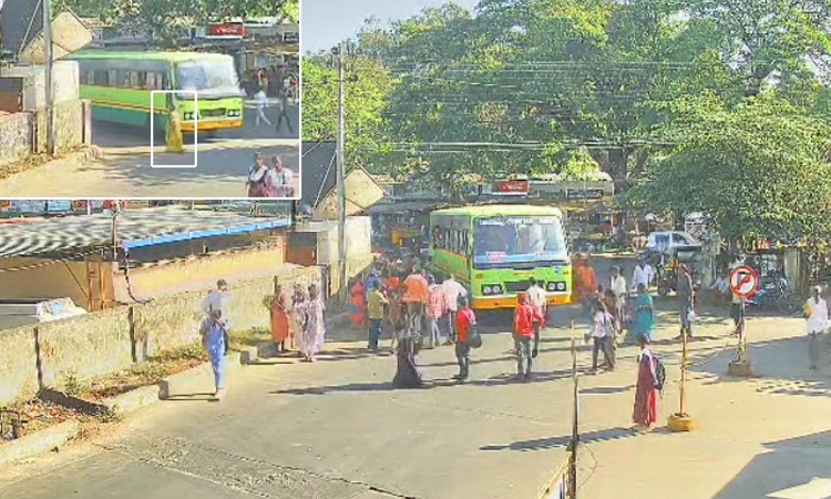 CCTV: ನೋಡ ನೋಡುತ್ತಿದ್ದಂತೆ ಡಿಕ್ಕಿ ಹೊಡೆದ ಸರಕಾರಿ ಬಸ್… ಮಹಿಳೆ ಕಾಲಿಗೆ ಗಂಭೀರ ಗಾಯ