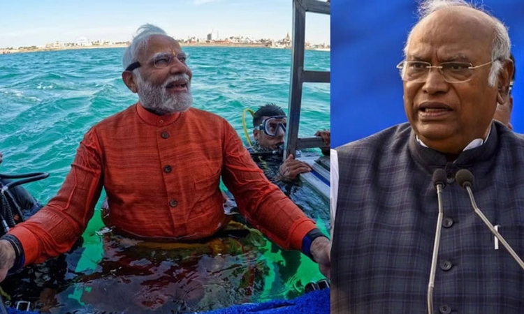 ನೈಸರ್ಗಿಕವಾಗಿ ವರ್ತಿಸಿದರೆ ಒಳ್ಳೆಯದು; ಪ್ರಧಾನಿ ಸ್ಕೂಬಾ ಡೈವಿಂಗ್ ಗೆ ಖರ್ಗೆ ವ್ಯಂಗ್ಯ