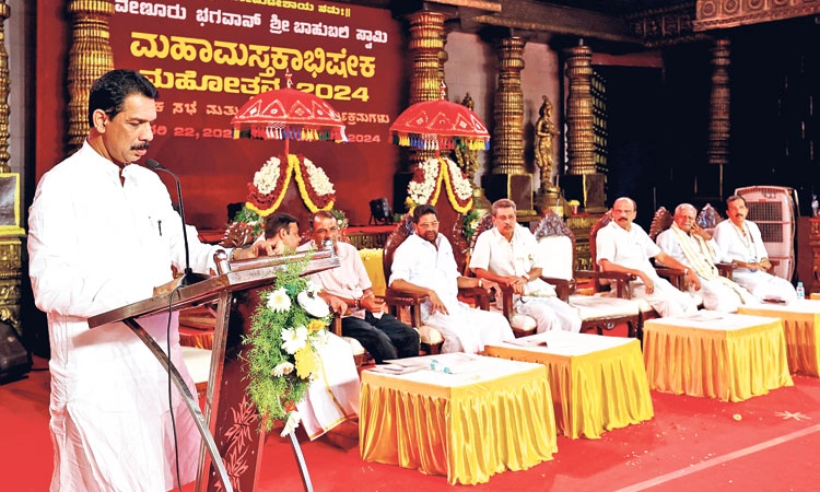 Venur; ಸಾಮಾಜಿಕ ಏಕತೆ ಸಾರಿದ ಪರಂಪರೆ ಜೈನರದು: ಸಂಸದ ನಳಿನ್‌ ಕುಮಾರ್‌ ಕಟೀಲು