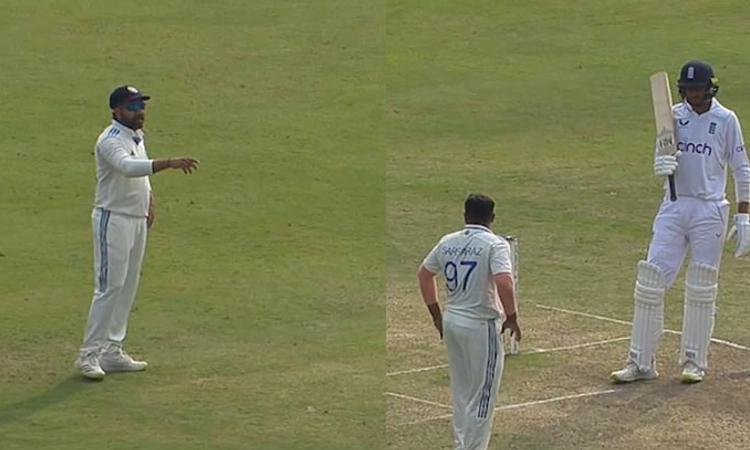 Risk ತೆಗೆದುಕೊಂಡ ಸರ್ಫರಾಜ್: ಅರೇ ಭಾಯ್ … ಎಚ್ಚರಿಕೆ ಕೊಟ್ಟ ರೋಹಿತ್!; Video