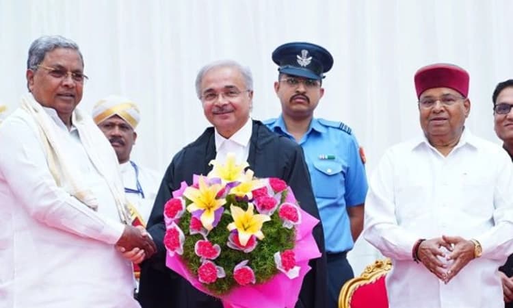 High Court ಮುಖ್ಯ ನ್ಯಾಯಮೂರ್ತಿಯಾಗಿ ನಿಲಯ್ ವಿಪಿನ್ ಚಂದ್ರ ಅಂಜಾರಿಯಾ ಪ್ರಮಾಣ ವಚನ