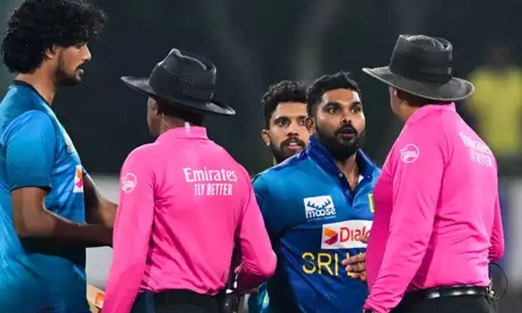 SLvsAFG; ಲಂಕಾ ನಾಯಕ ಹಸರಂಗಗೆ ಭಾರೀ ದಂಡ ವಿಧಿಸಿದ ಐಸಿಸಿ